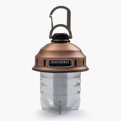 Camping Laterne Beacon Light Retro Lampe Dimmbar Stahl USB Akku LED