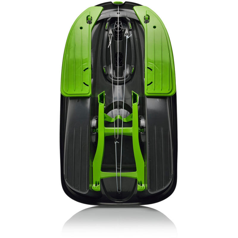 Sanie bob Gizmo Riders Stratos, verde, 2 persoane