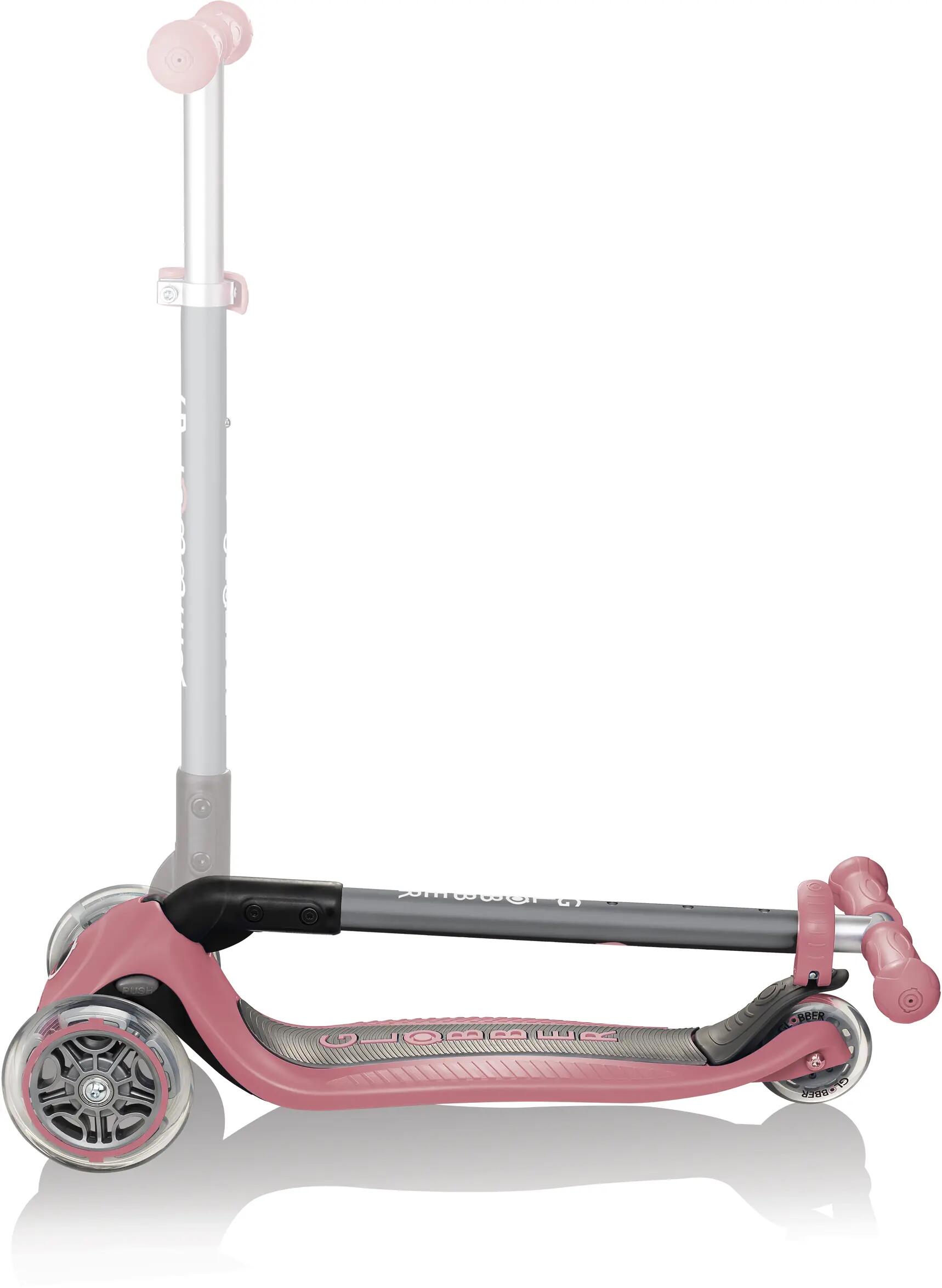Globber Primo Scooter pliable avec 3 roues en rose pastel 2/7