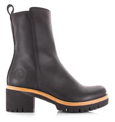 Panama jack - leren hoge boots zwart