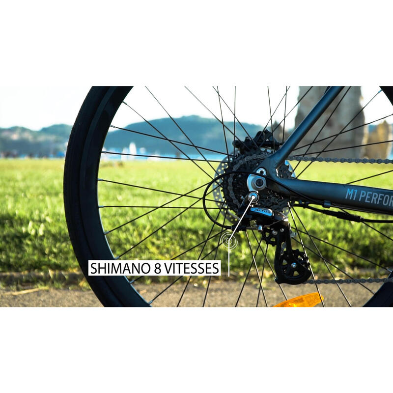 Ebike M1  Vélo électrique 250W léger, 60 km autonomie, freins