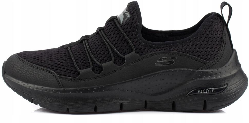 Damskie buty sportowe sneakersy slip-on SKECHERS ARCH-FIT LUCKY THOUGHTS