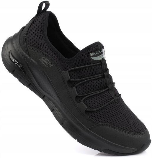 Damskie buty sportowe sneakersy slip-on SKECHERS ARCH-FIT LUCKY THOUGHTS