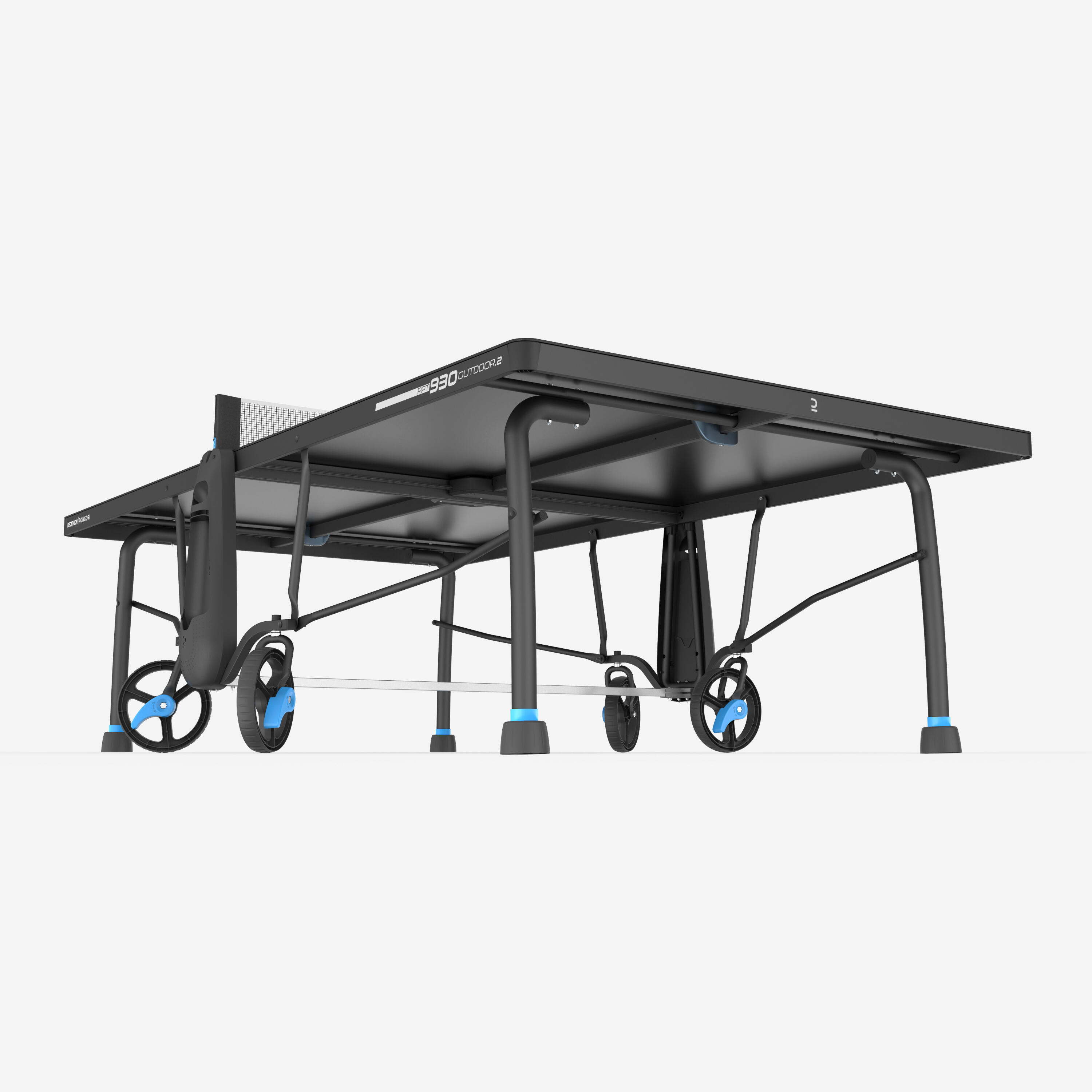 Seconde vie TABLE DE PING PONG EXTÉRIEURE PPT 930.2 NOIRE 4/5