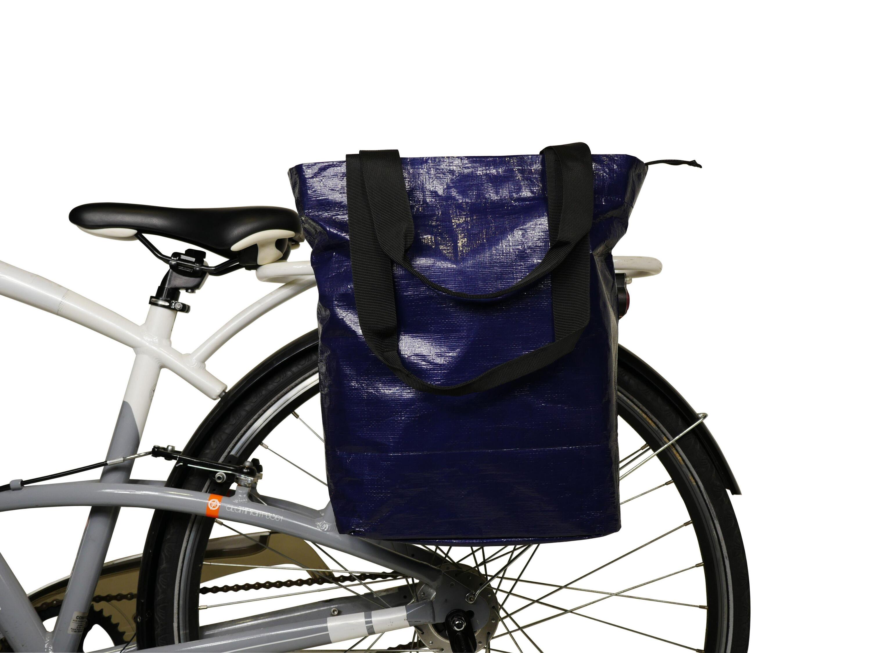 Sacoche arrière Hapo-G - fixation porte-bagages - matière recyclée 5/7