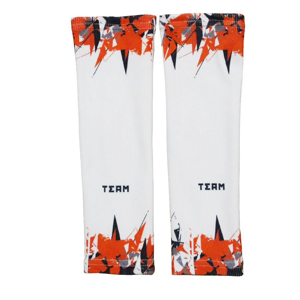 Rękawki siatkarskie unisex JG TEAM prążkowane krótkie 5/6