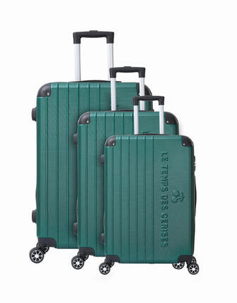 Ensemble De 3 Valises SML Bari Kaki