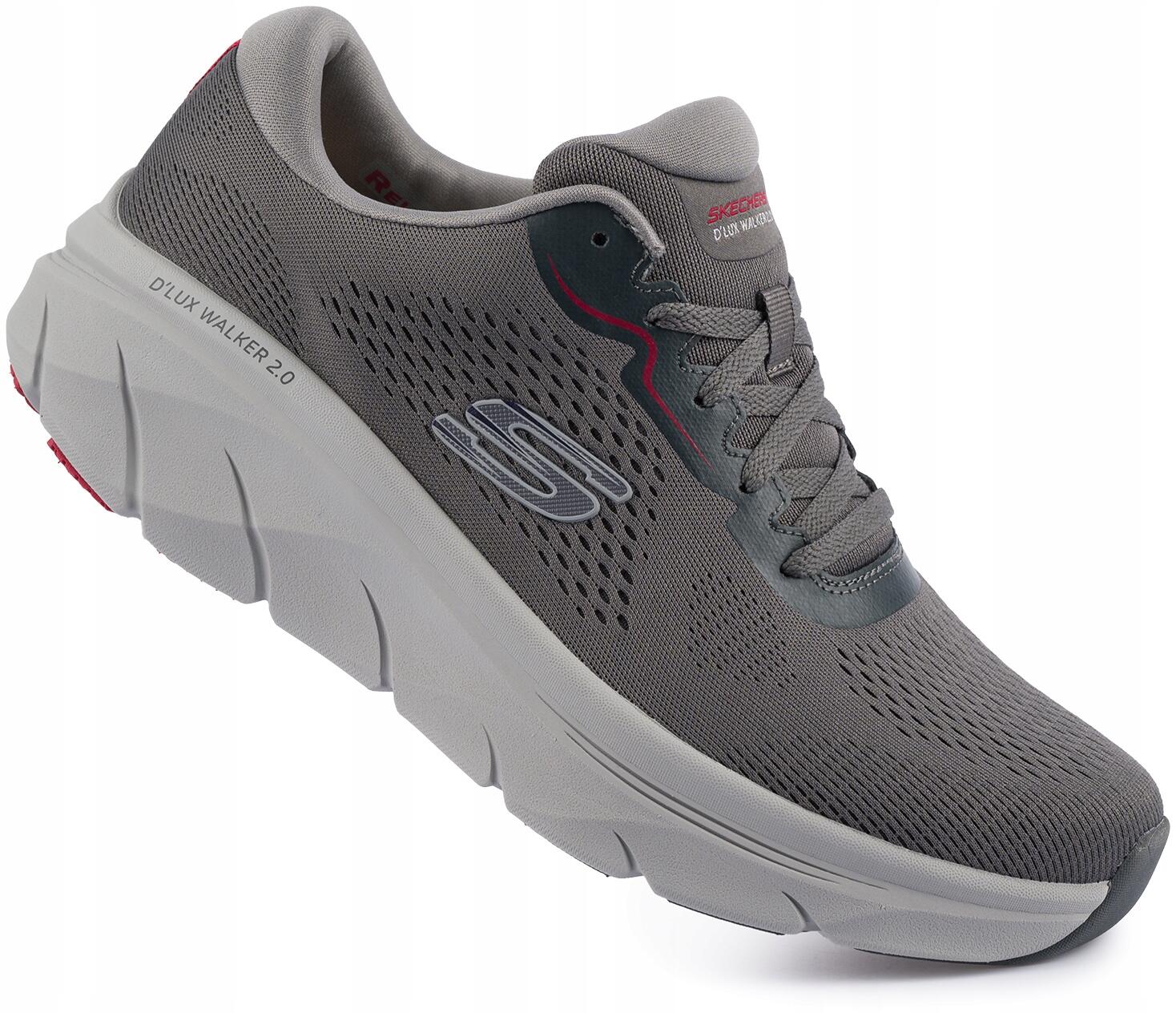 Buty sportowe męskie do biegania Skechers D'Lux Walker 2.0 4/7