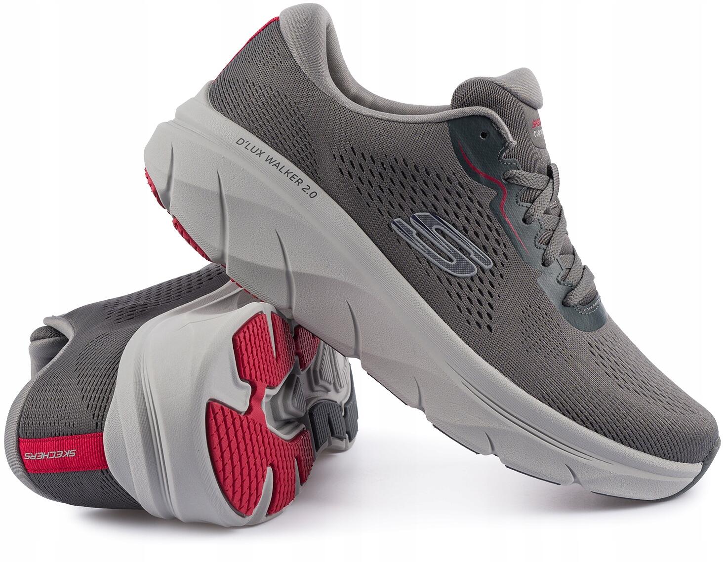 Buty sportowe męskie do biegania Skechers D'Lux Walker 2.0 5/7