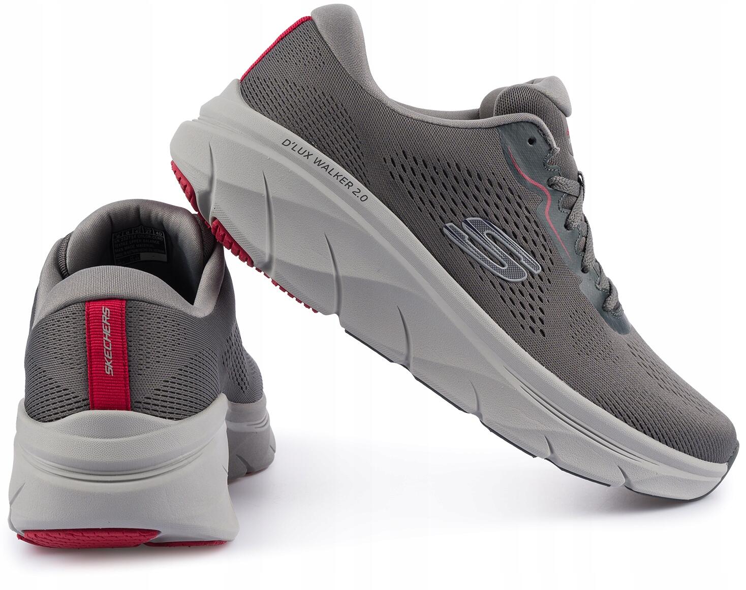 Buty sportowe męskie do biegania Skechers D'Lux Walker 2.0 6/7