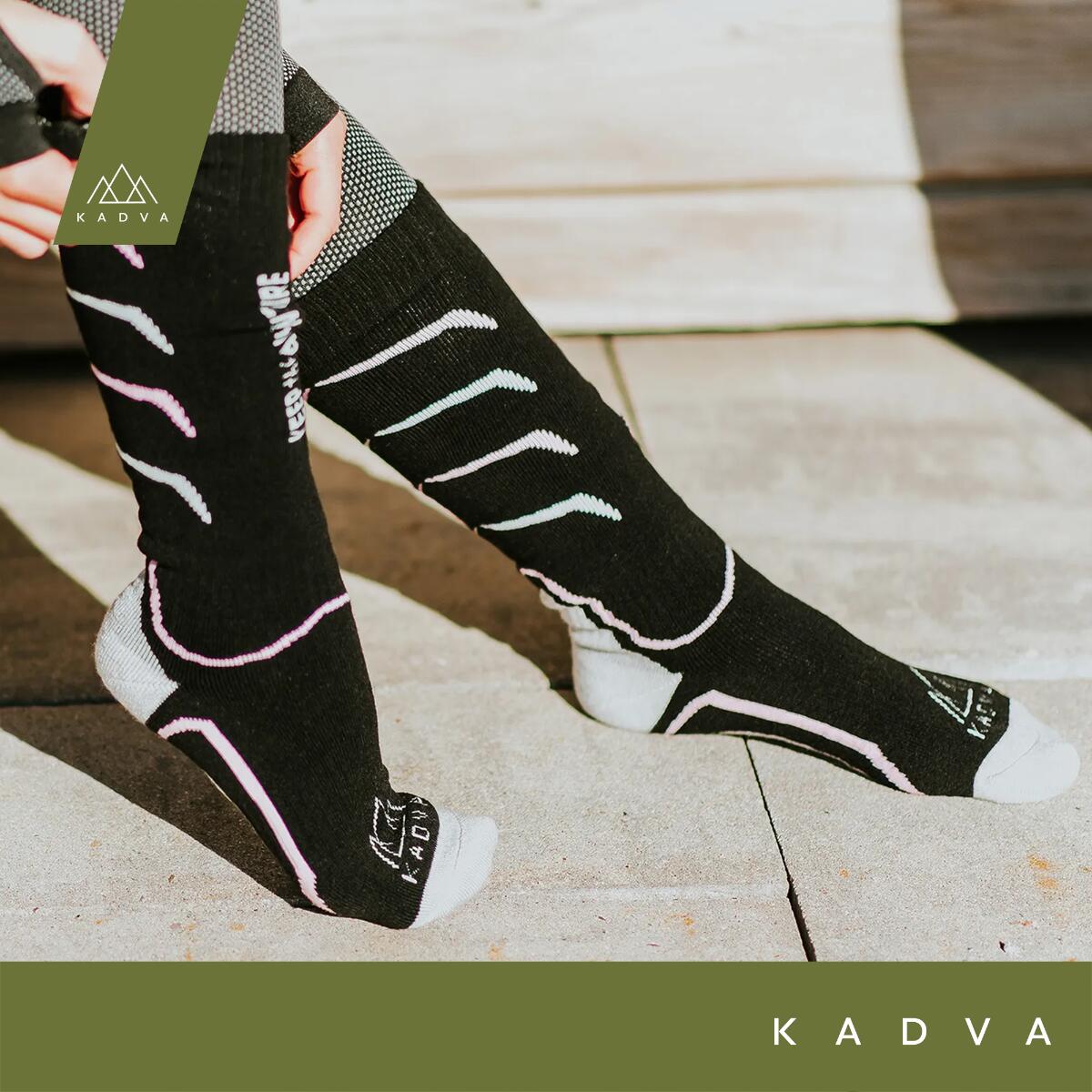 Meias de esqui para mulher KADVA Woolan W 5/6