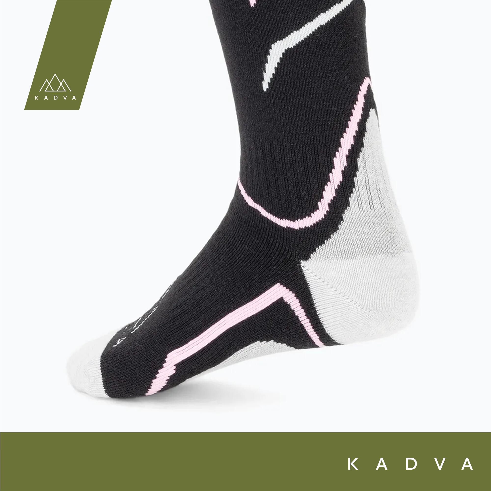 Meias de esqui para mulher KADVA Woolan W 2/6