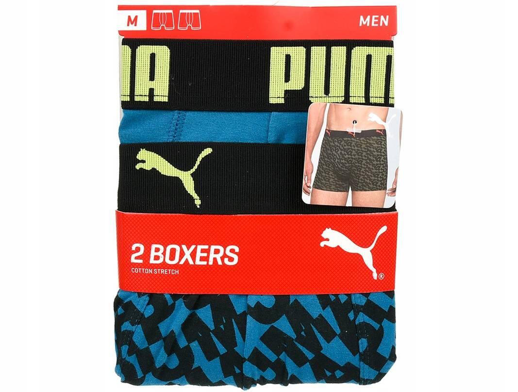 Bokserki męskie bawełniane 2 pary PUMA BOXER TRUNKS 5/5