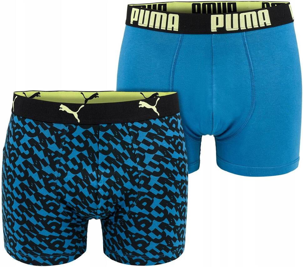 Bokserki męskie bawełniane 2 pary PUMA BOXER TRUNKS