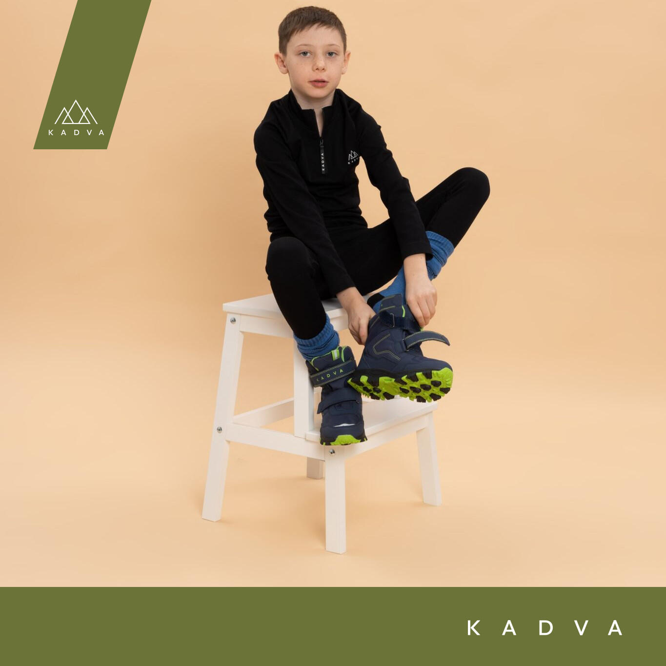 KADVA Snowey Mid WP gyerek hócsizma 5/7