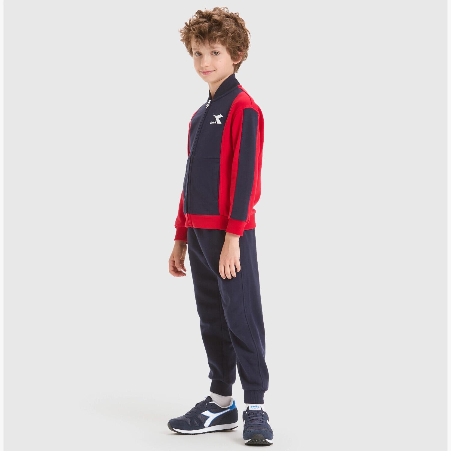Zestaw dresowy chłopięcy DIADORA JB.TRACKSUIT FZ HOOPLA 4/6