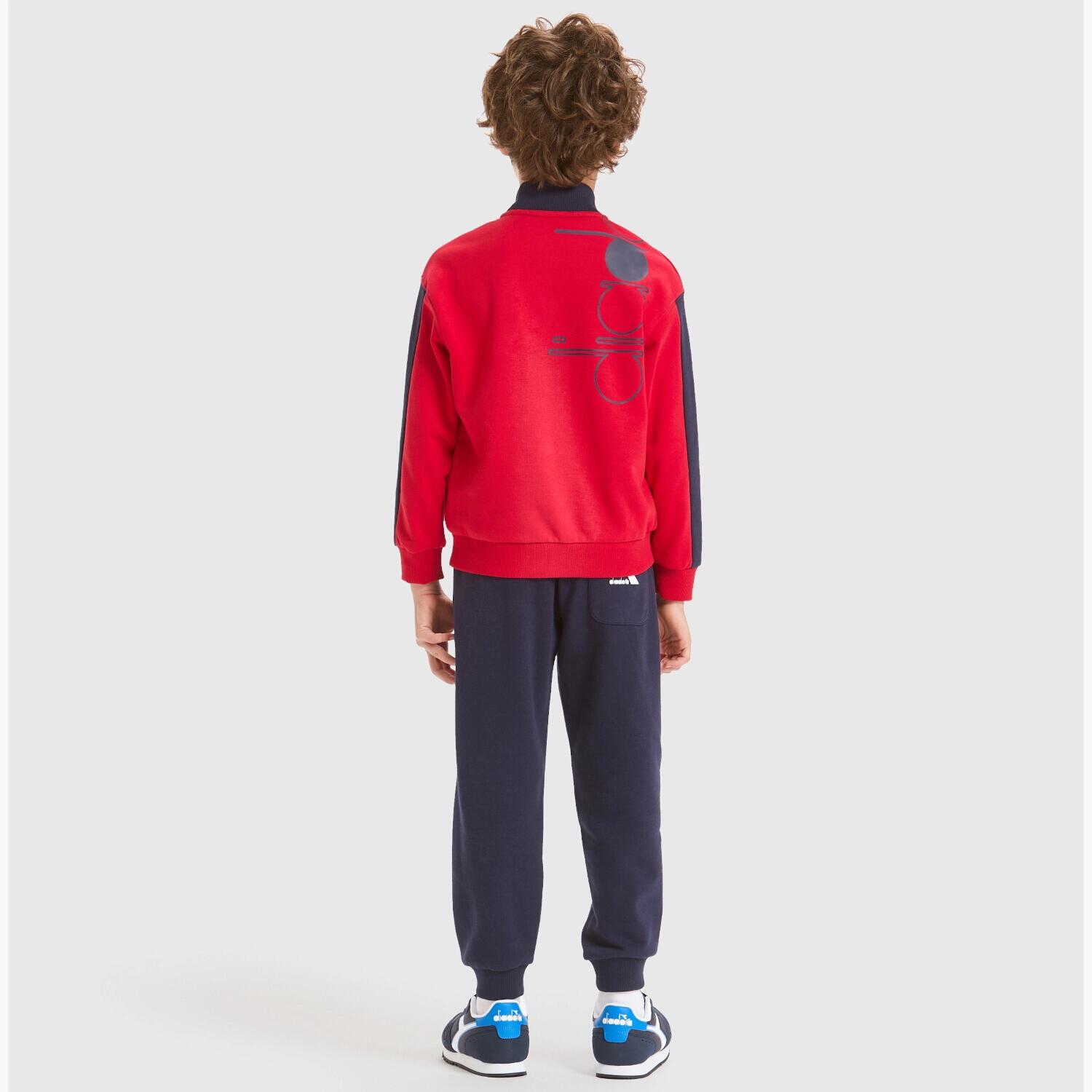 Zestaw dresowy chłopięcy DIADORA JB.TRACKSUIT FZ HOOPLA 3/6