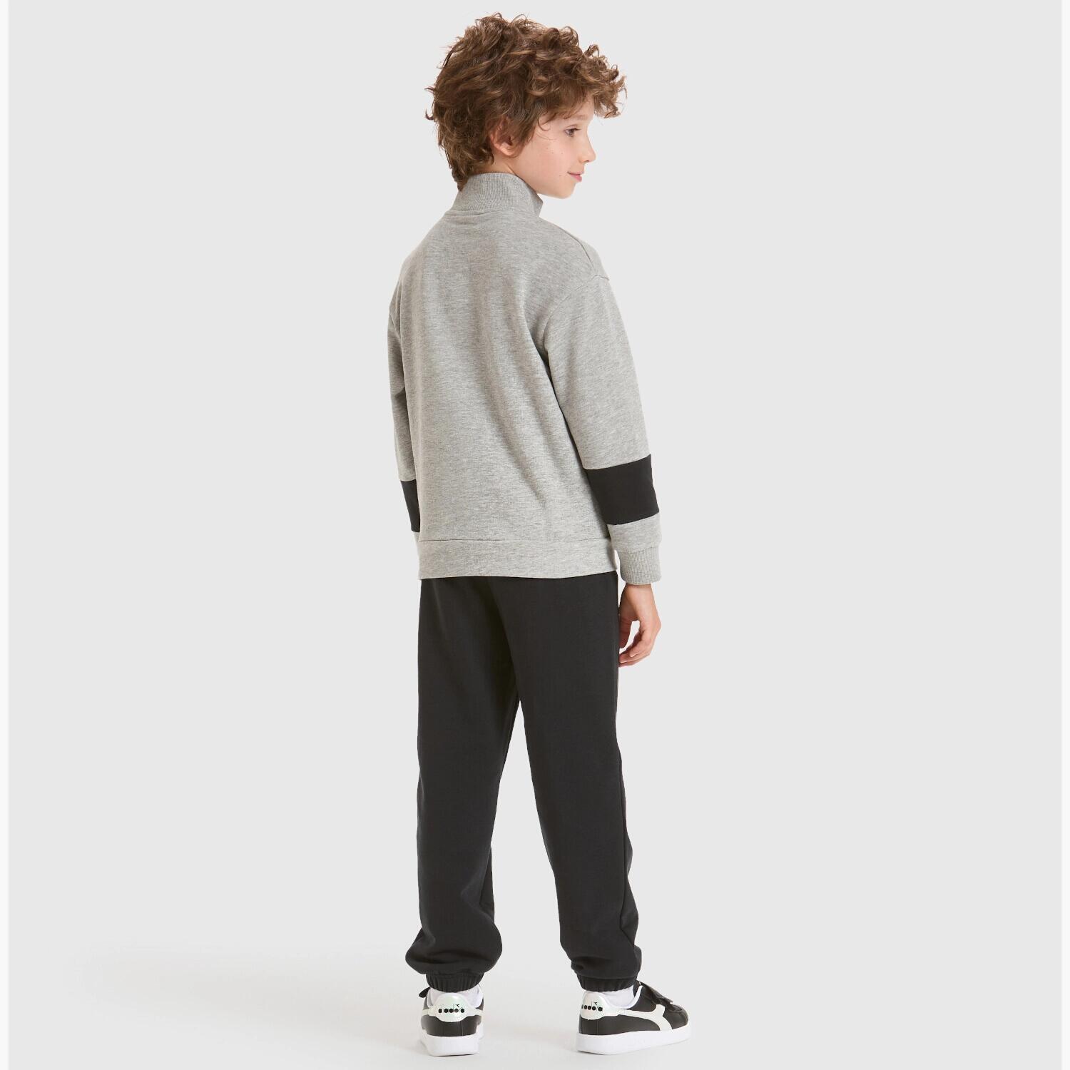 Zestaw dresowy chłopięcy DIADORA JB.TRACKSUIT FZ HOOPLA 3/7