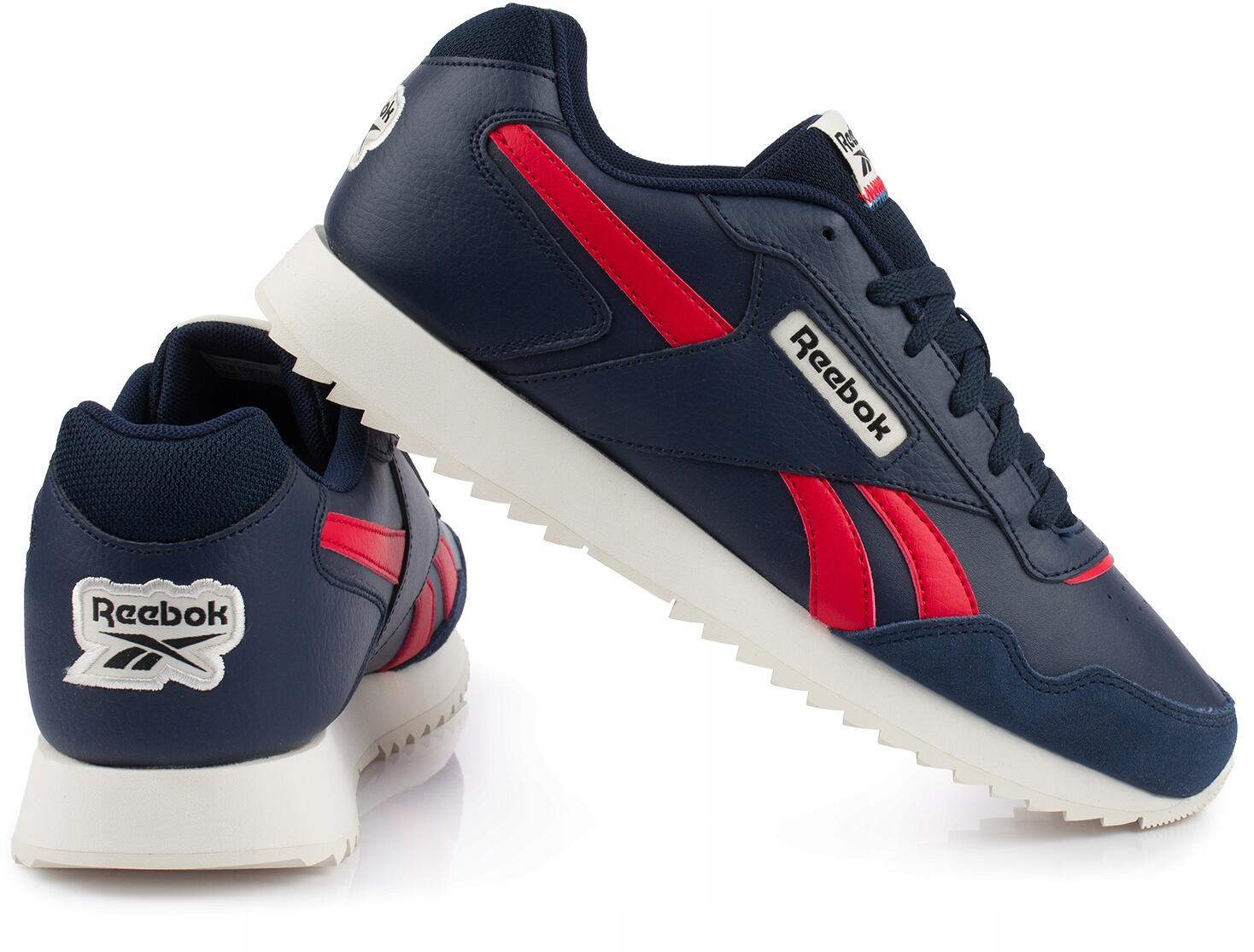 Męskie buty sportowe skórzane ORTHOLITE REEBOK GLIDE RIPPLE 6/7