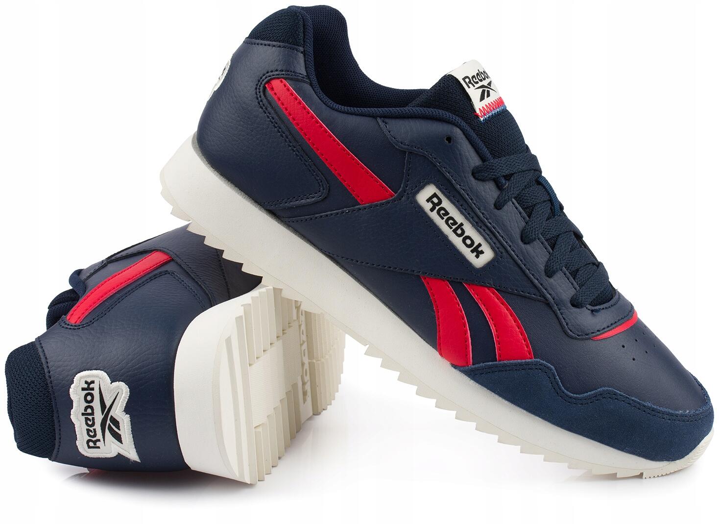 Męskie buty sportowe skórzane ORTHOLITE REEBOK GLIDE RIPPLE 5/7