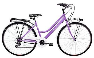 MARIO SCHIANO city bike 28 donna . bici da passeggio cambio 7 velocita’ Shimano