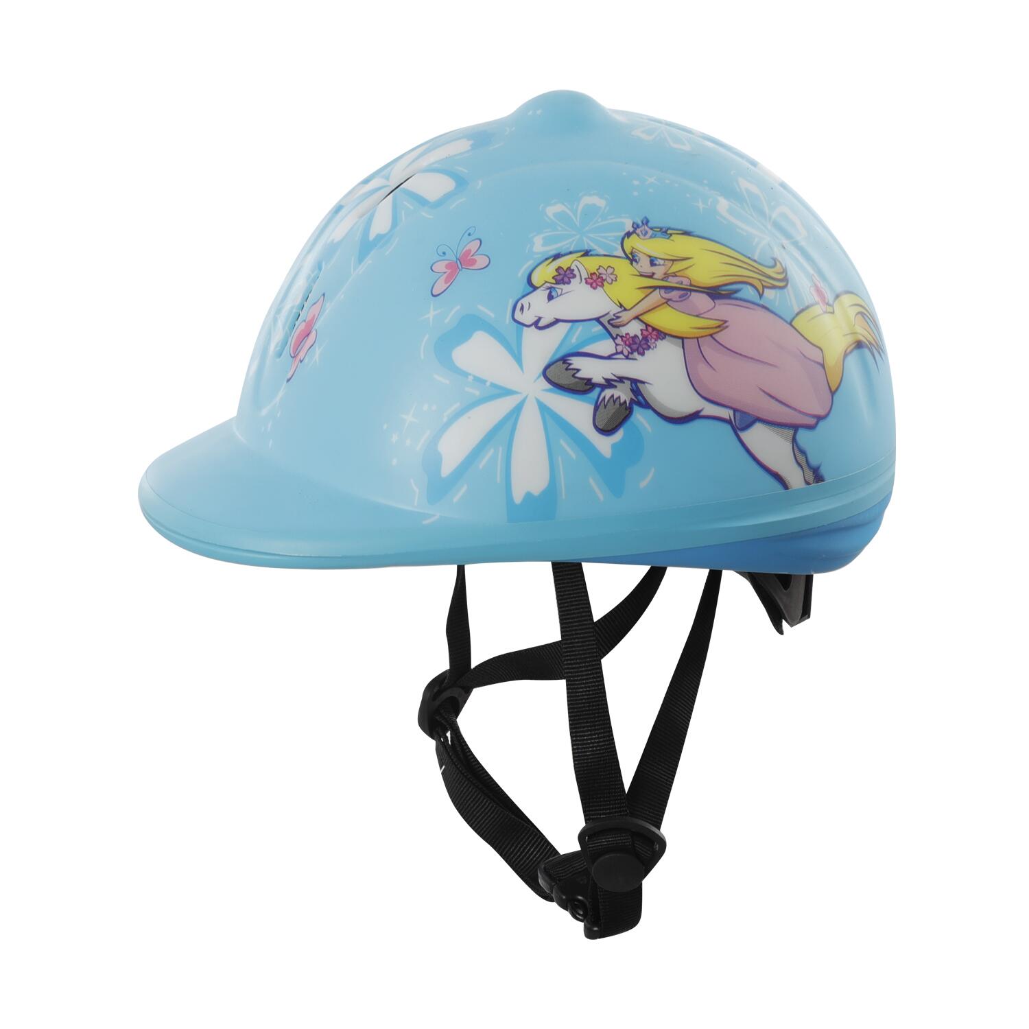 UMBRIA EQUITAZIONE Kidzamo-helm voor meisjes met ventilatiegaten