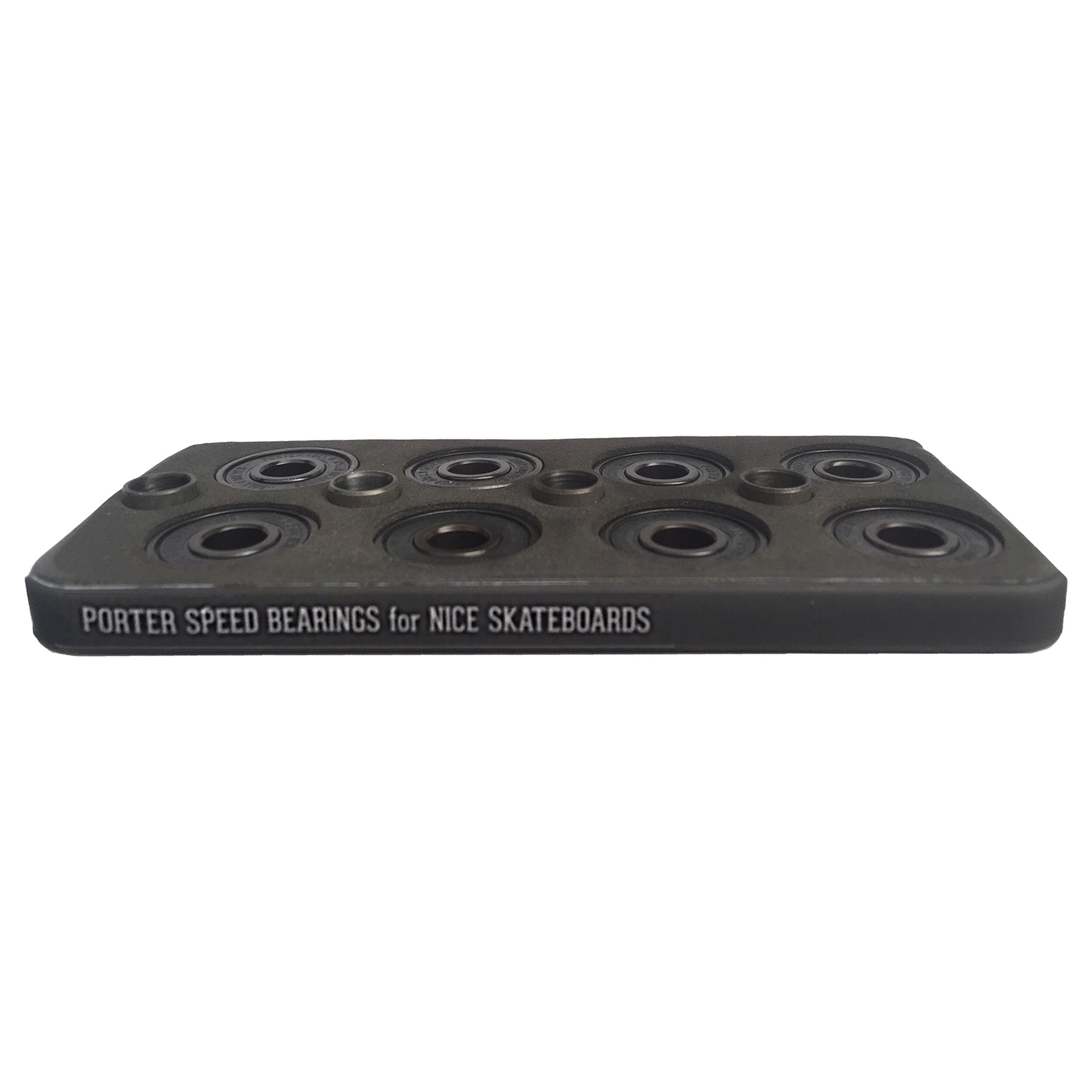 Skate Bearings Chrome Steel  ABEC 9 8PC with Case 2/3