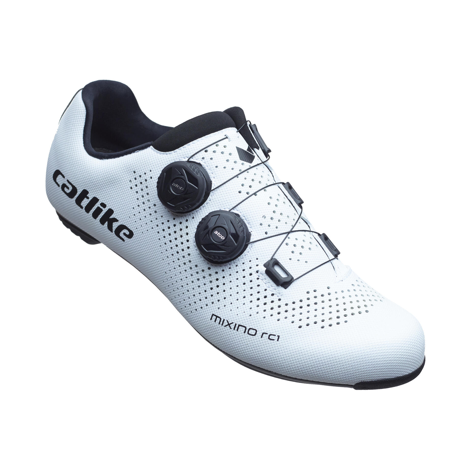 CATLIKE Catlike Mixino RC1 Silniční cyklistické tretry Unisex Bílé Lesklé 39