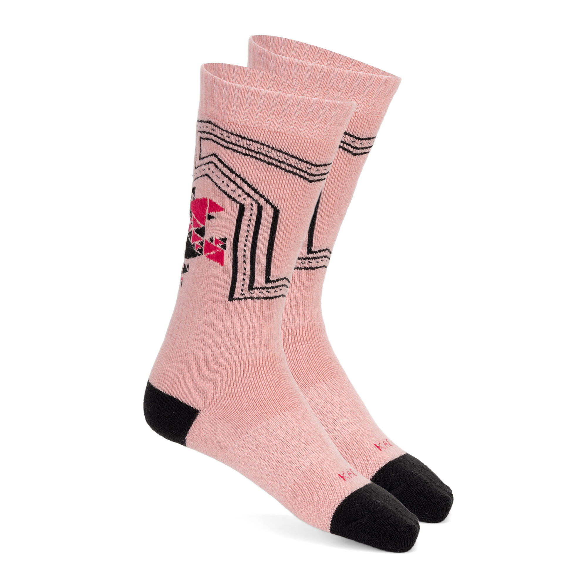Kadva - Chaussettes De Ski Enfant Kadva Skio Jrg - Chaussettes - Rose - 31/33 - Decathlon