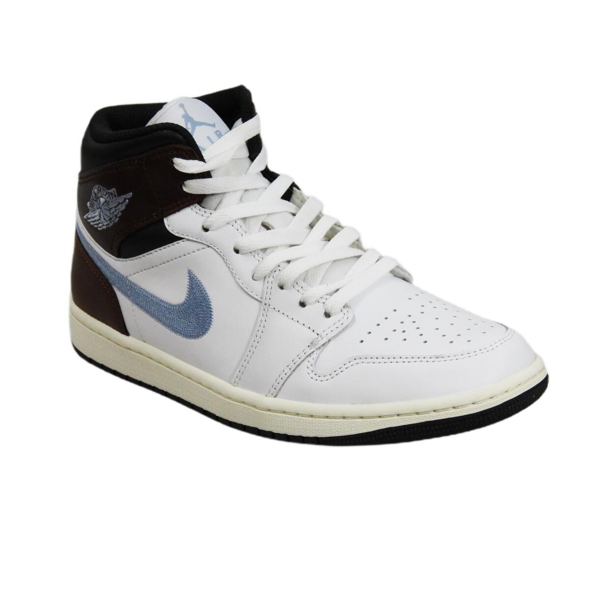 Air Jordan 1 Retro Mid SE Brown Blue Grey - Taille : 45.5 EU 3/7