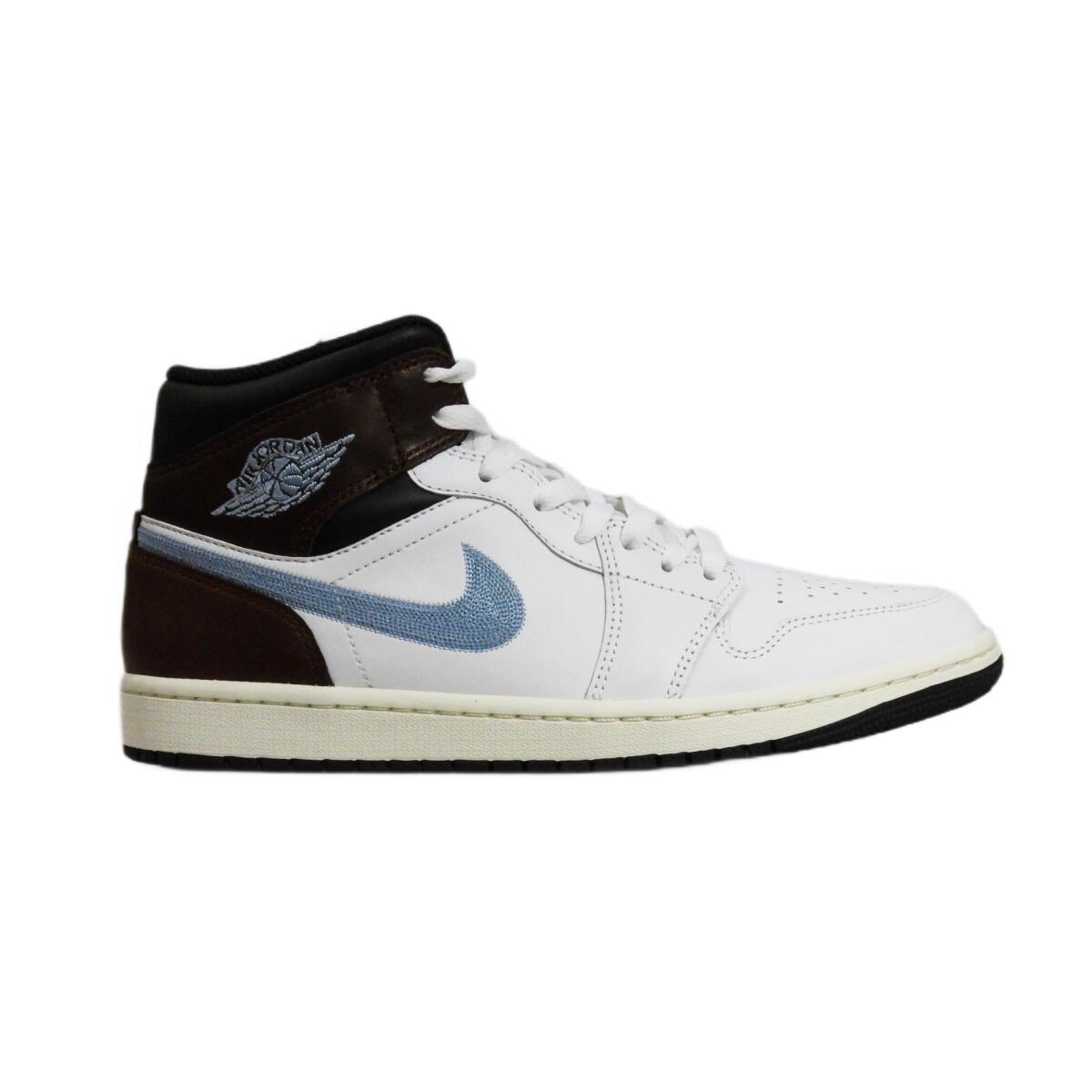 Air Jordan 1 Retro Mid SE Brown Blue Grey - Taille : 45.5 EU 2/7
