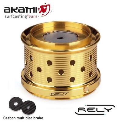 Ricambi per Mulinelli BOBINA AKAMI RELY SD SIZE 1.5 GOLD