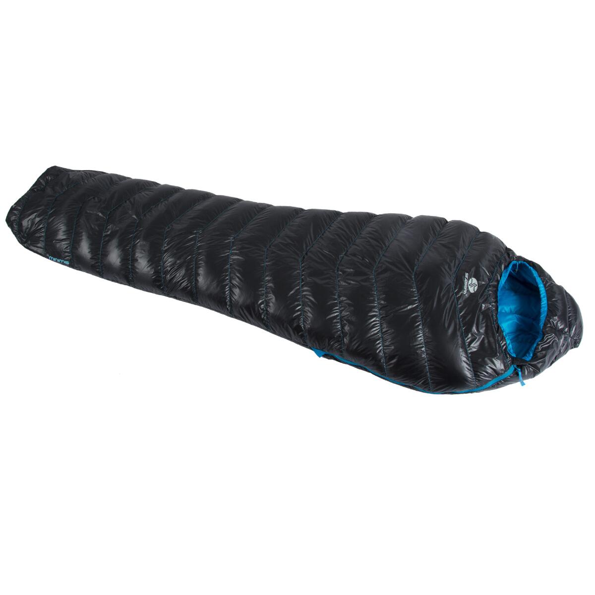 SIRJOSEPH Sacco a pelo mummia Minimis 320 - modello da donna L 170 cm - Nero