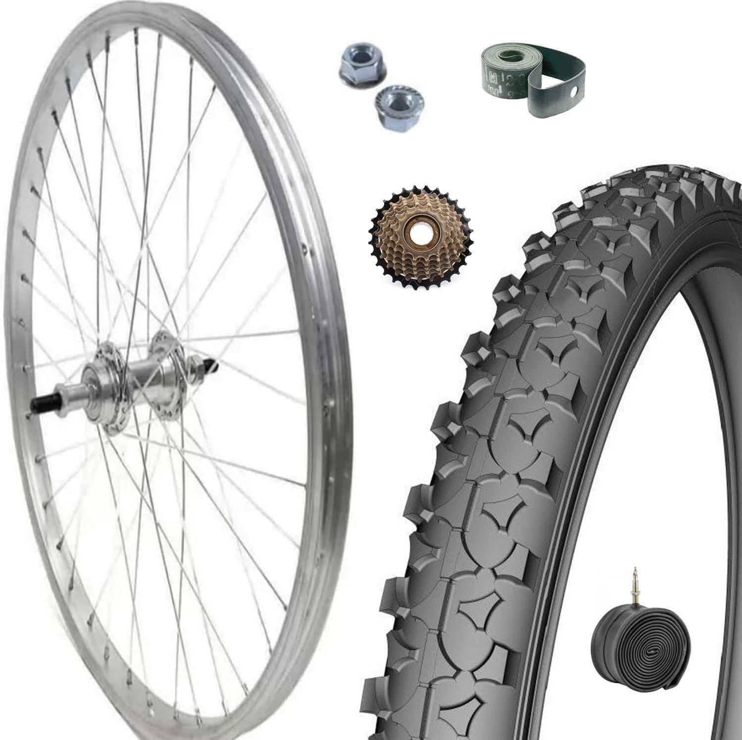 Ruota Anteriore 26 Per Bici Olandese - Cerchio Alluminio, Mozzo Acciaio - Marca BERETTA - Nuova - Foto 5