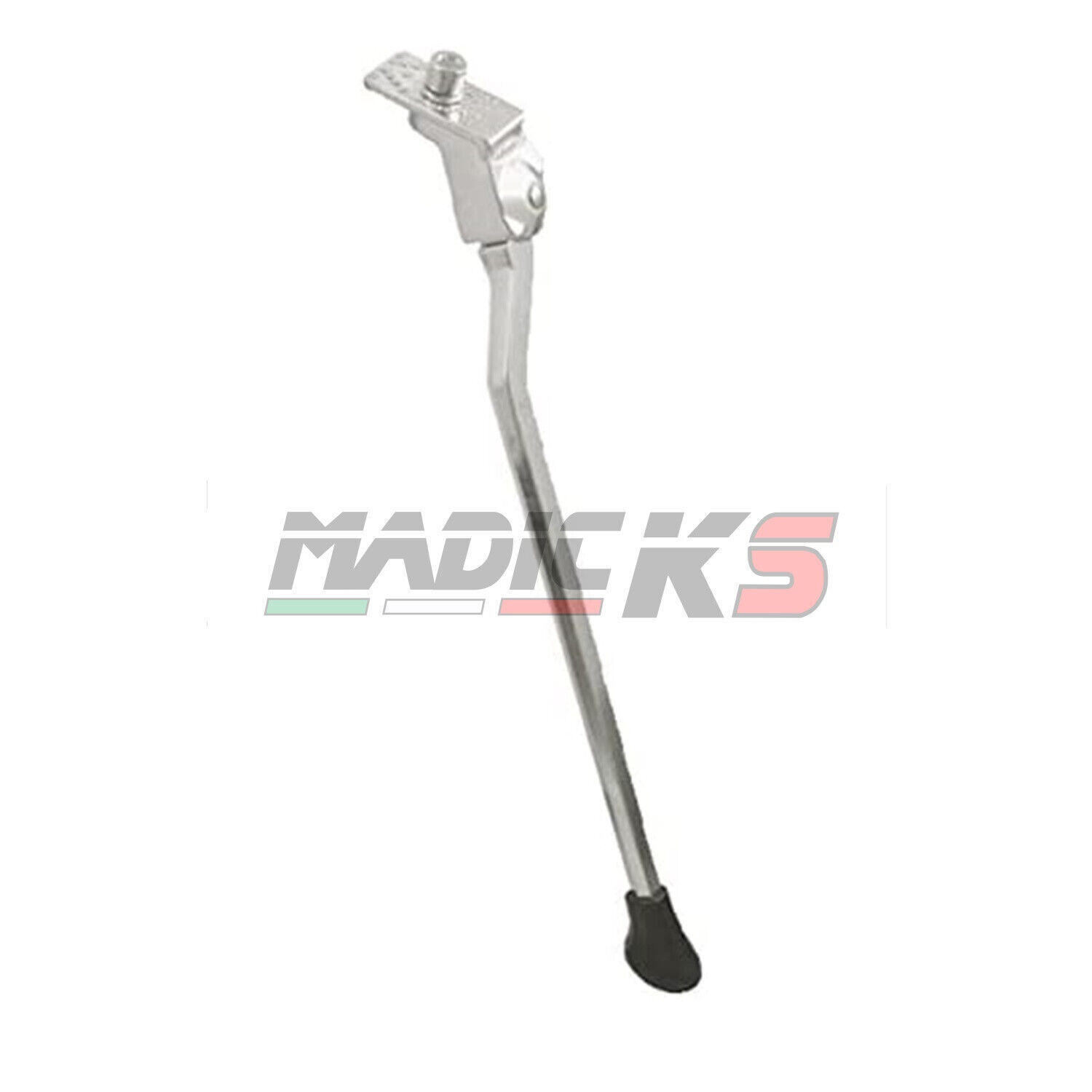 MADICKS CAVALLETTO BICI LATERALE IN ALLUMINIO CON GOMMINO MTB - CITY BIKE -  305 MM