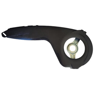CARTER COPRICATENA PARACATENA BICICLETTA BICI OLANDA NERO PER GUARNITURA 1V