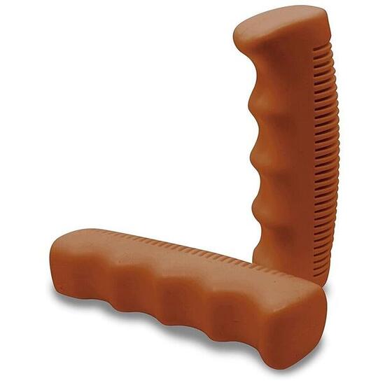 Coppia Manopole Marrone Miele X Bicicletta Graziella Bianchi Epoca Bici Olanda