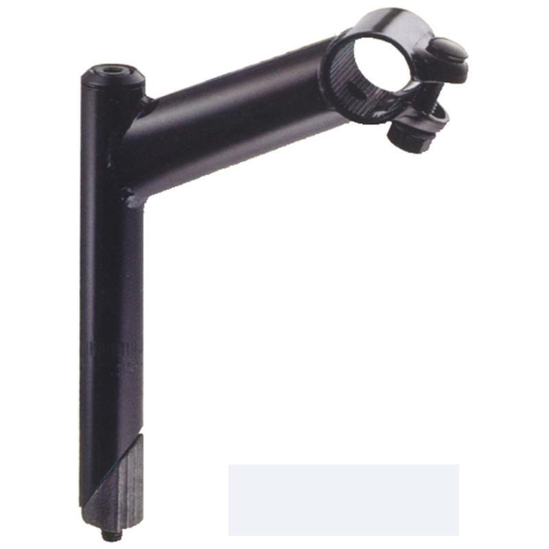 MADICKS ATTACCO MANUBRIO PER BICI ACCIAO NERO CITY BIKE - RESISTENTE ANTIRUGGINE 22.2 MM