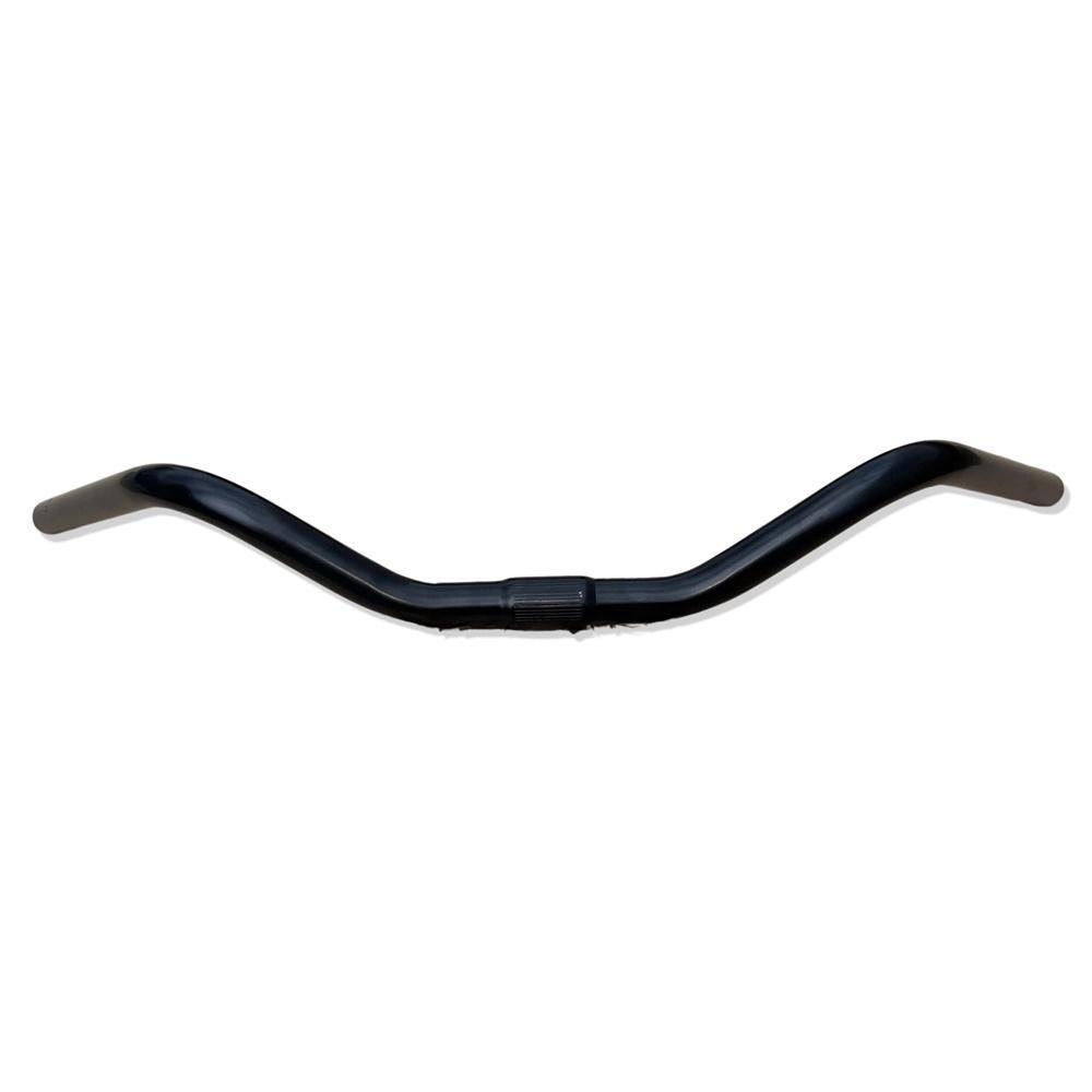 MADICKS PIEGA MANUBRIO PER BICI ACCIAO NERO CITY BIKE - RESISTENTE ANTIRUGGINE 22.2 MM