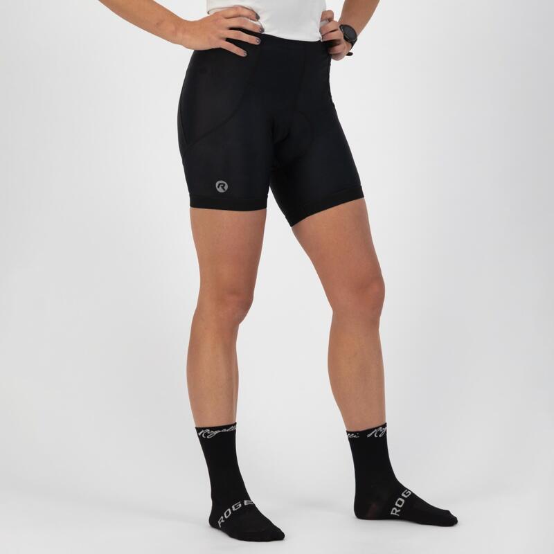 Spodenki rowerowe damskie Rogelli BASIC DE LUXE LADY z wkładką