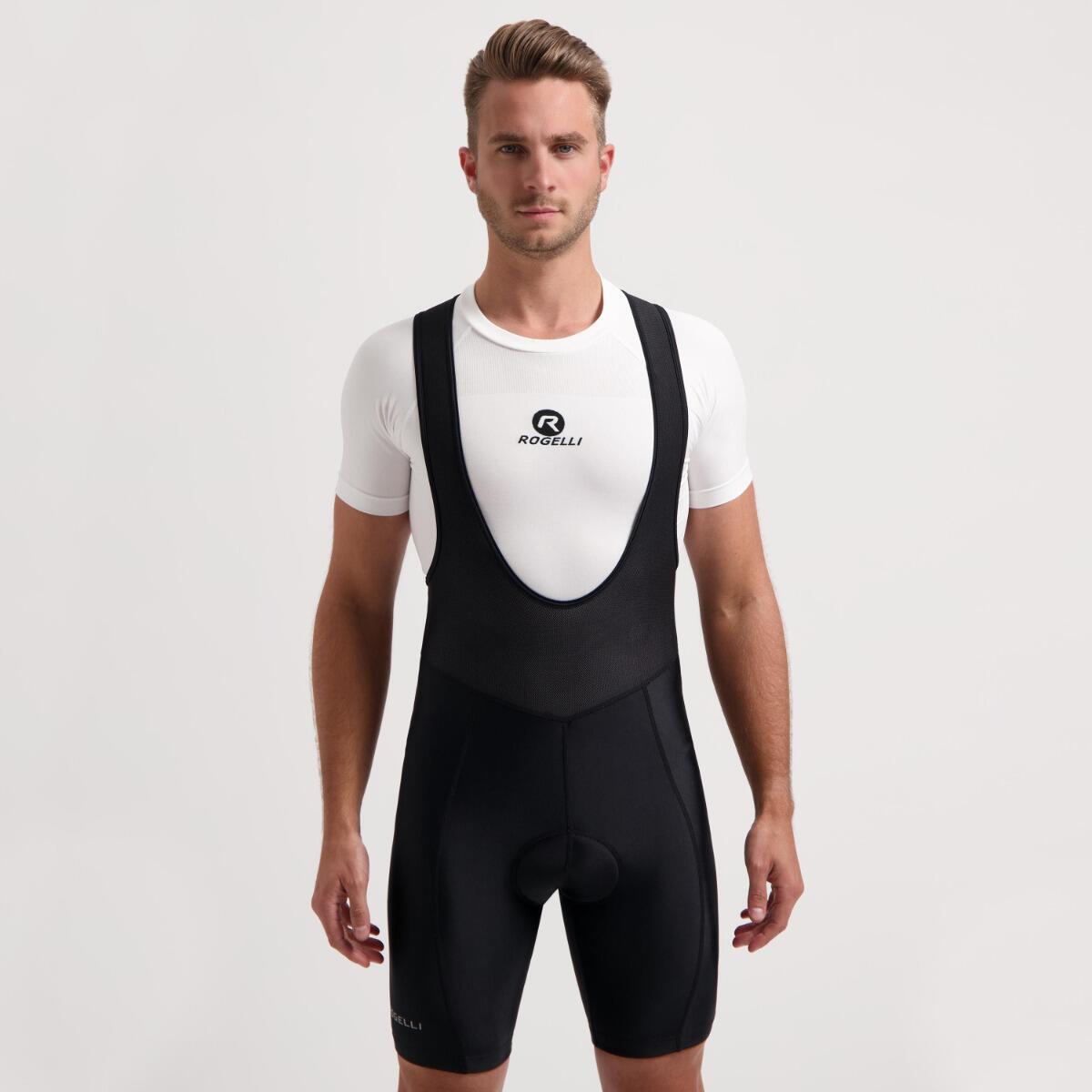 Rogelli - Cuissard Velo Homme - Econ - Cuissard De Vélo À Bretelles - Noir - 42 M/l - Decathlon