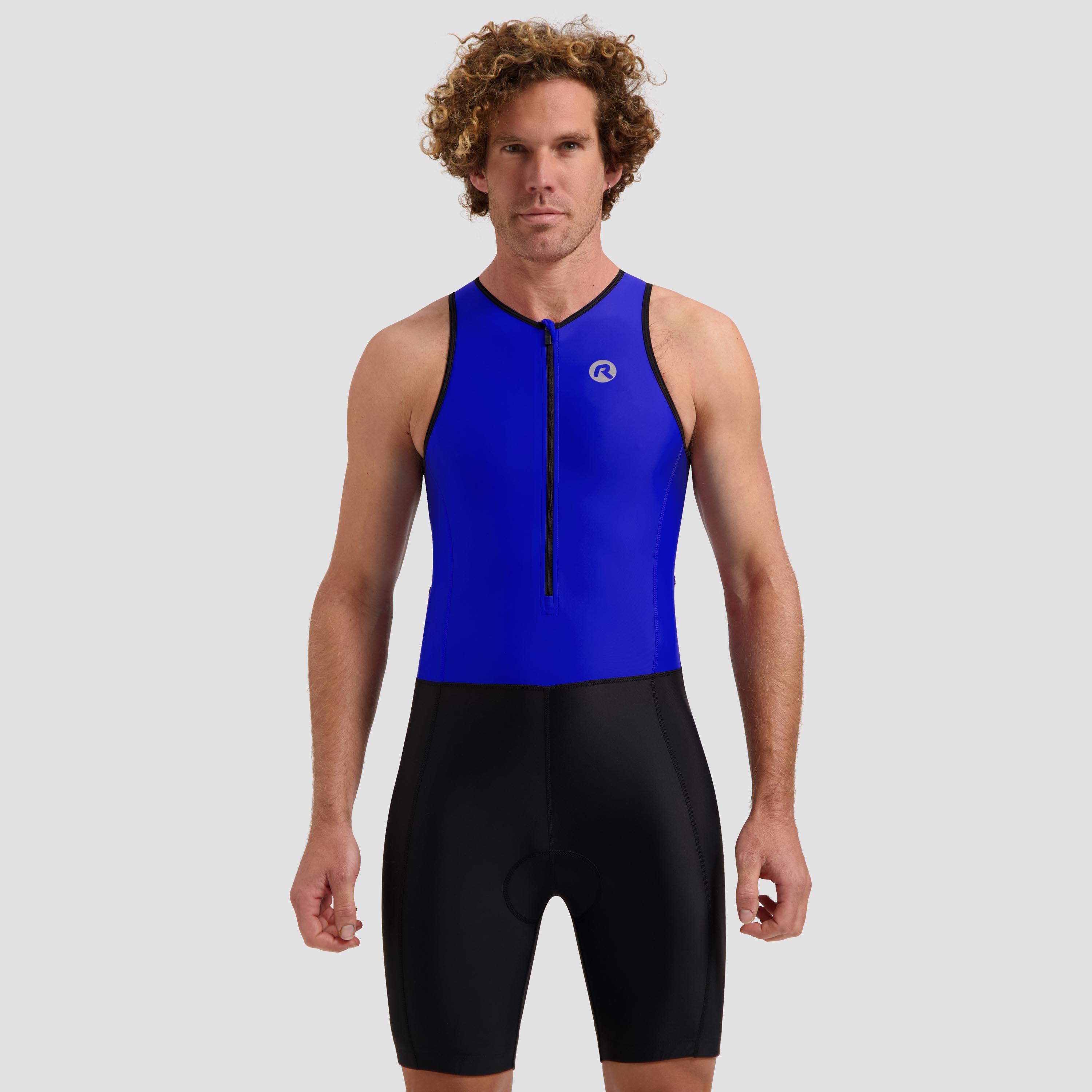 Rogelli - Combinaison Trifonction Triathlon Homme Florida - Trifonction - Bleu|noir - 48 Xl - Decathlon
