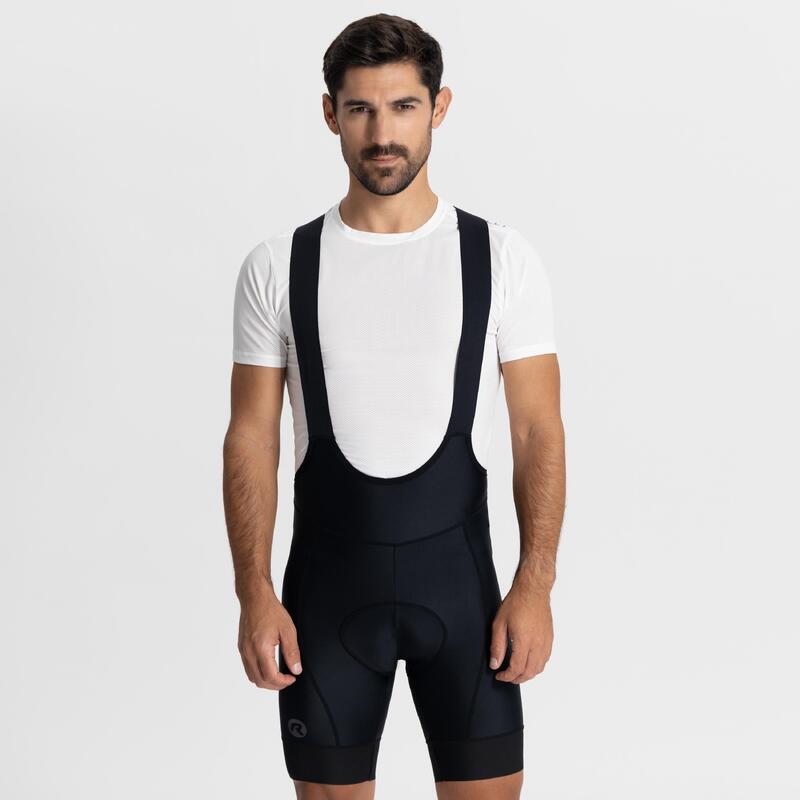 Korte Fietsbroek Met Bretels Heren Essential