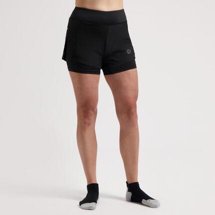 Short 2 EN 1 De Running Femme - Essential