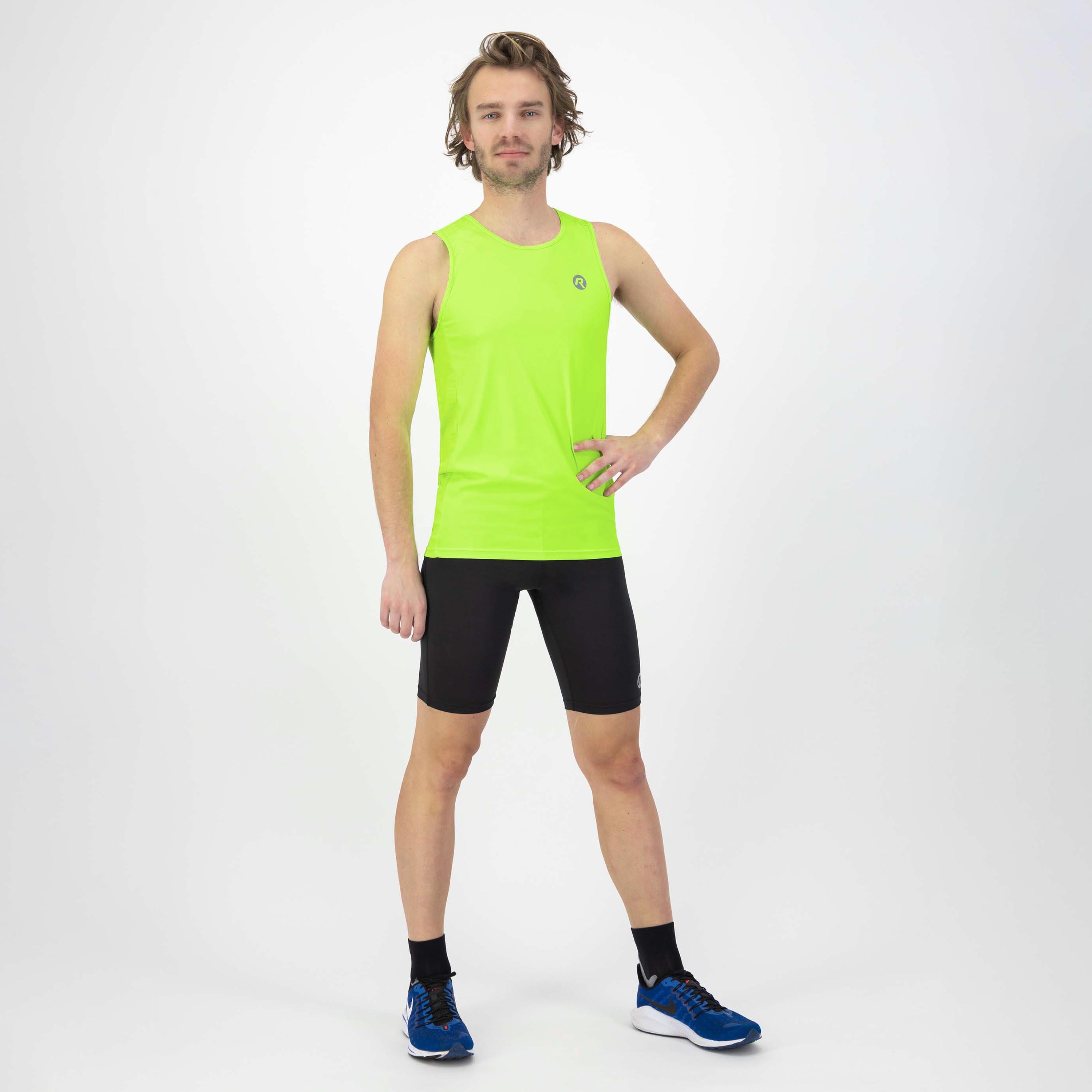 Hardloopsinglet Heren Ademend Mouwloos Hardloopshirt Core 5/7