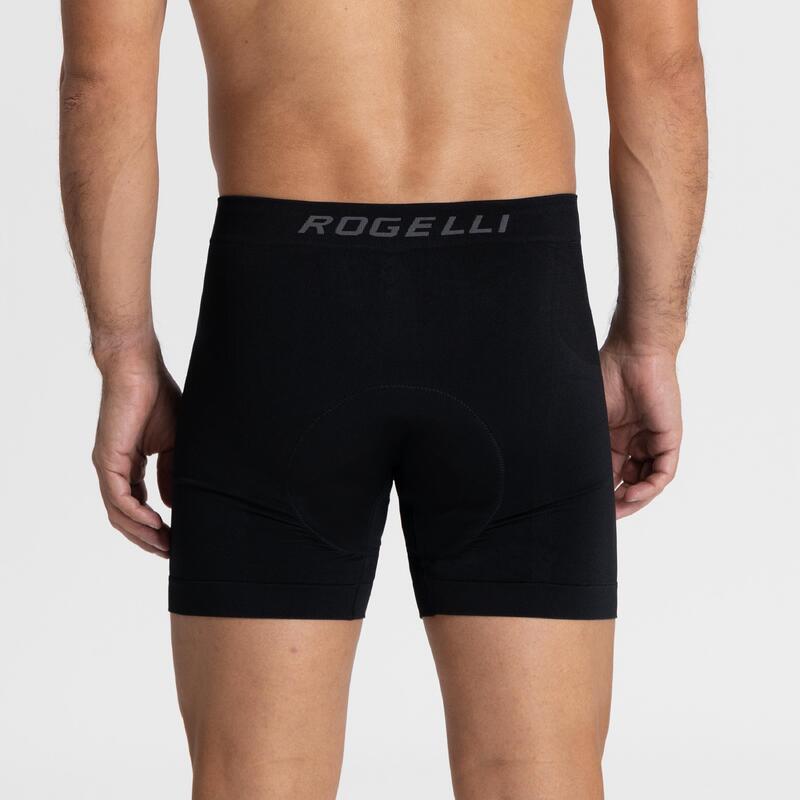 Sous-vêtement de Cyclisme Homme avec Peau - Sous-vêtement de Vélo - Noir