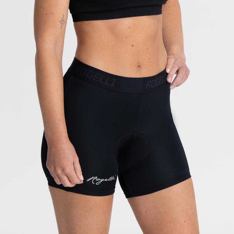 Bokserki damskie Rogelli BOXER SHORT LADY z wkładką rowerową