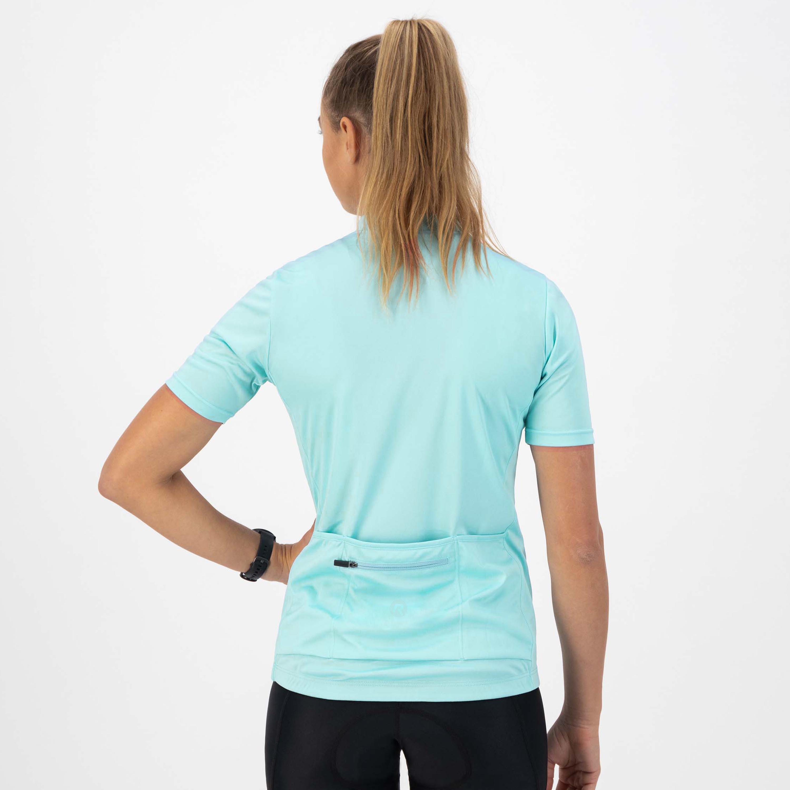 Women's Cycling Jersey Short Sleeve Comfort Fit Core Blue 4/7