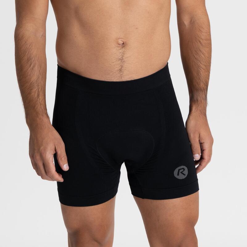 Sous-vêtement de Cyclisme Homme avec Peau - Sous-vêtement de Vélo - Noir