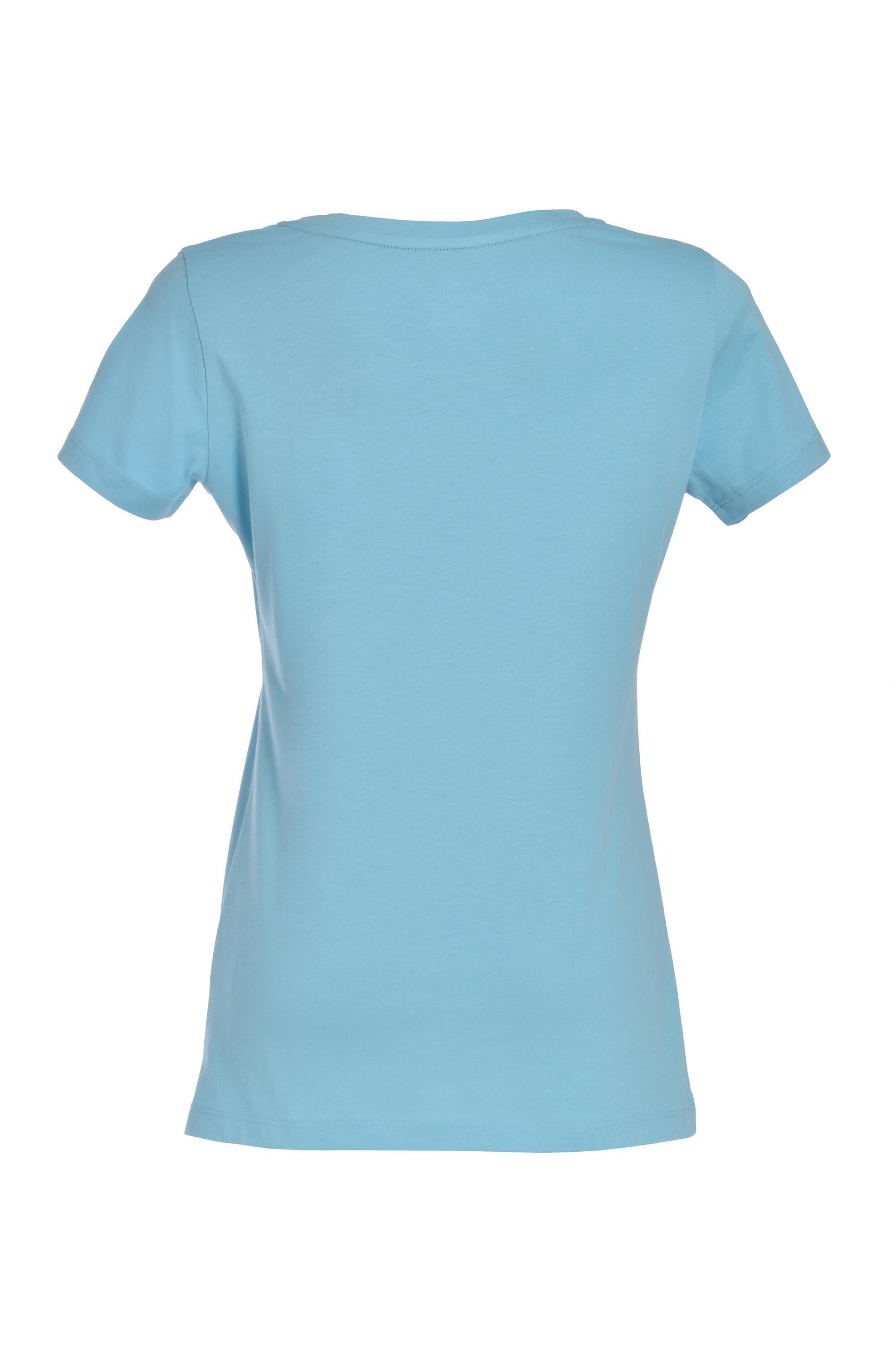 Freizeitshirt Karoline Freizeit Damen Light Blue Ohne GIPFELGLÜCK 2/7